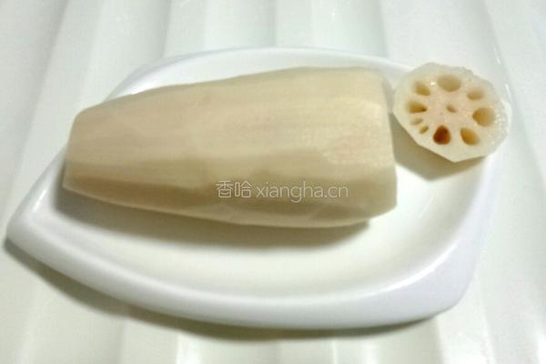 红糖糯米藕的做法图解3