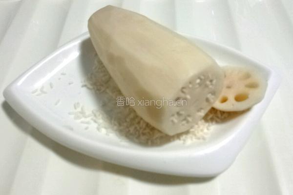 红糖糯米藕的做法图解4