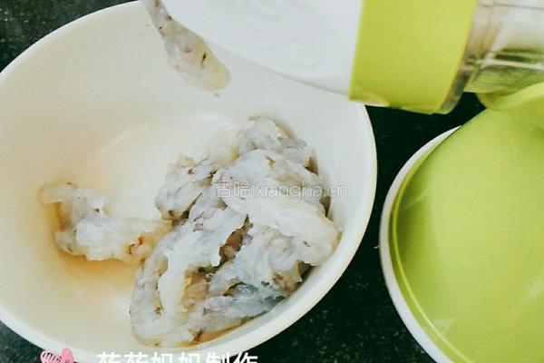 虾丸汤的做法图解2