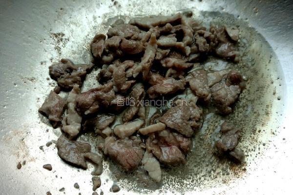 土豆片炒牛肉的做法图解4