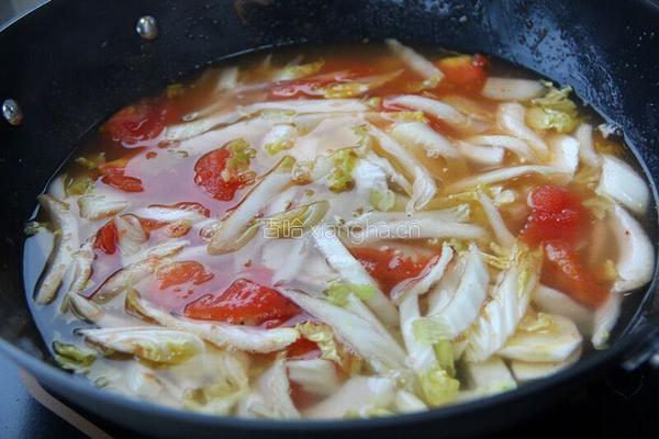 开胃又营养de番茄豆腐汤的做法图解6
