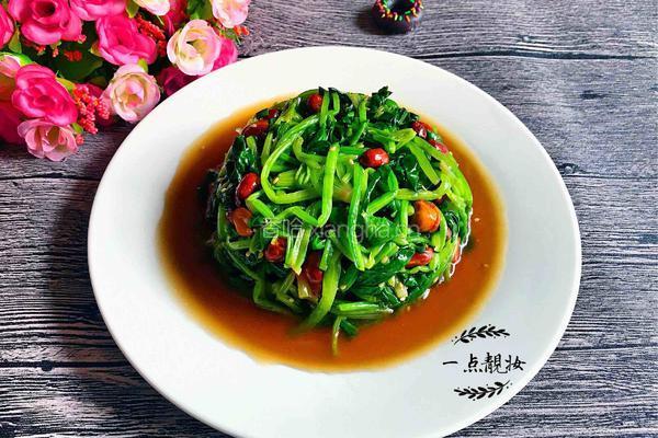凉拌菠菜花生米的做法图解7