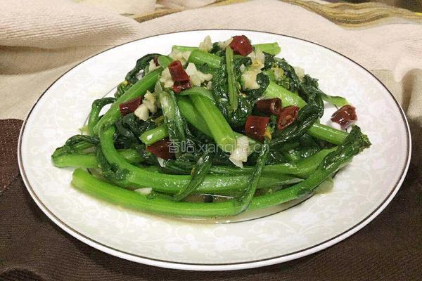 素炒菜花的做法图解7