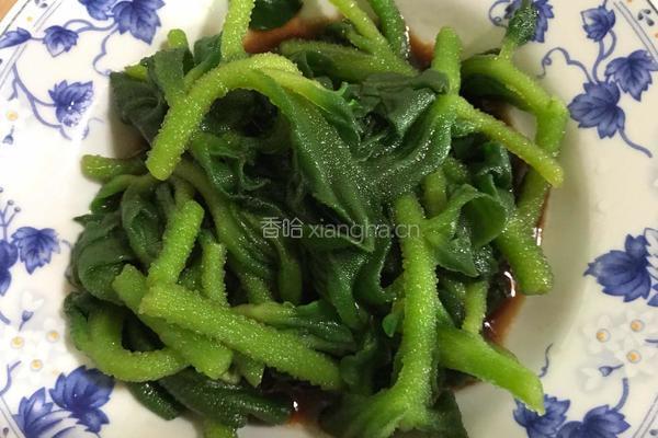 凉拌冰草的做法图解9