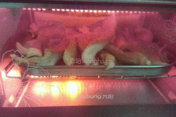 烤孜然平菇的做法图解6