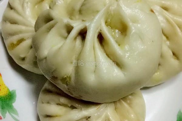 南瓜包子的做法图解8
