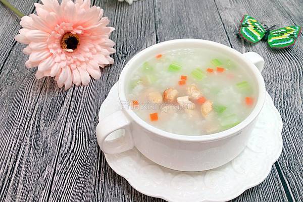 西芹腰果粥
