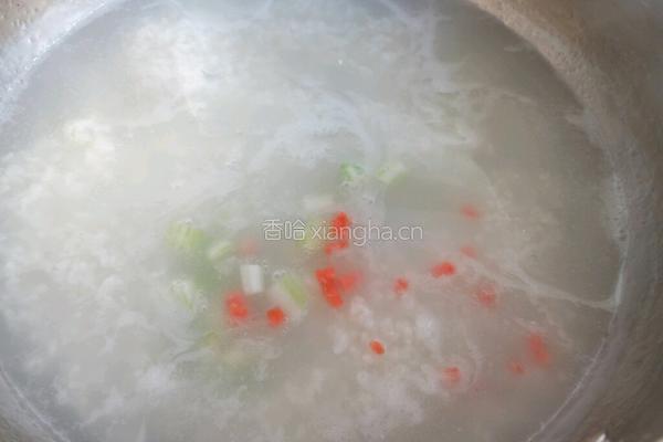 西芹腰果粥的做法图解10