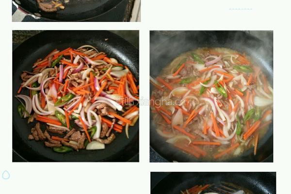 黑胡椒牛肉意面的做法图解3