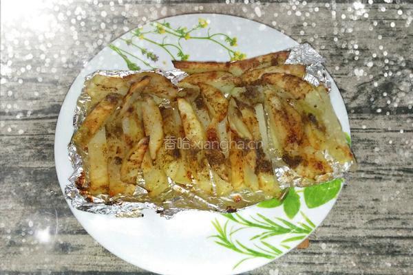 烤土豆条（孜然味）的做法图解7