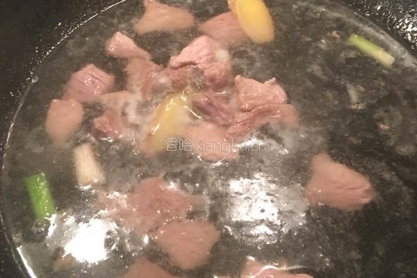 猪血豆腐汤的做法图解4