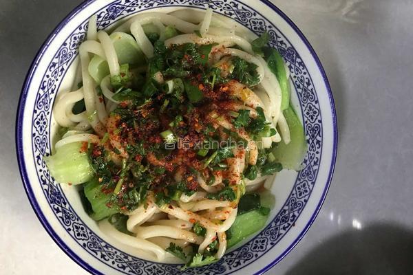 陕西油泼面的做法图解10