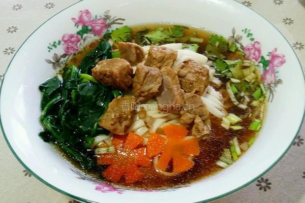牛肉汤面的做法图解6