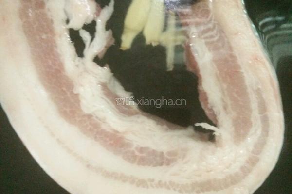 白切五花肉的做法图解2