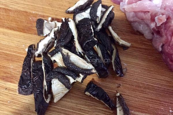 香菇蒸肉饼的做法图解4
