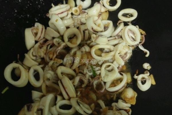 炒鲜魷的做法图解6