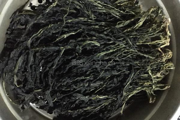 自制梅干菜的做法图解3