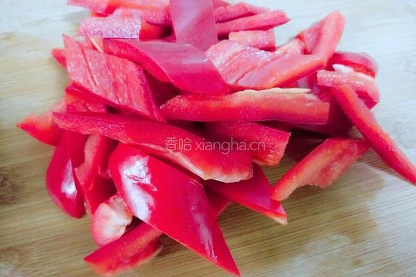 春意盎然 双椒炒杏鲍菇的做法图解11