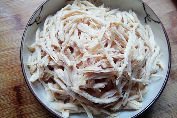 凉拌麻辣鸡丝的做法图解8