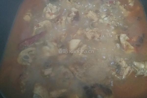 新疆大盘鸡烩面的做法图解8