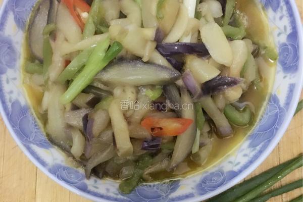 青椒茄丝
