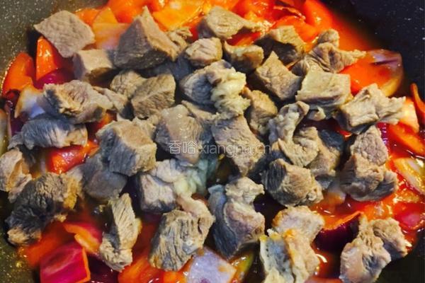红烩牛肉的做法图解13