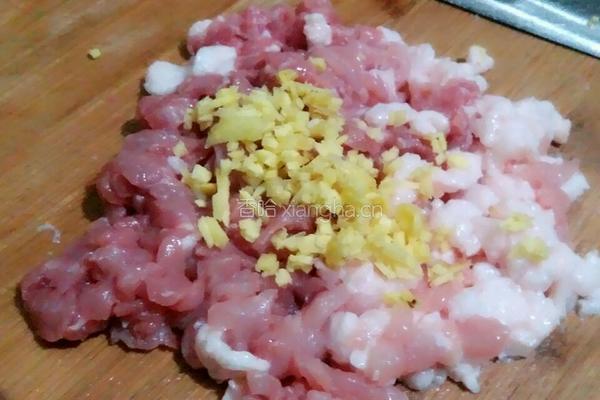 苦瓜汆肉丸的做法图解3