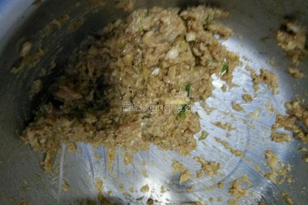 脆皮莲菜猪肉盒子的做法图解3