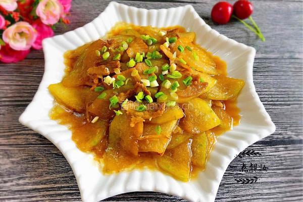 肉片炒冬瓜的做法图解8