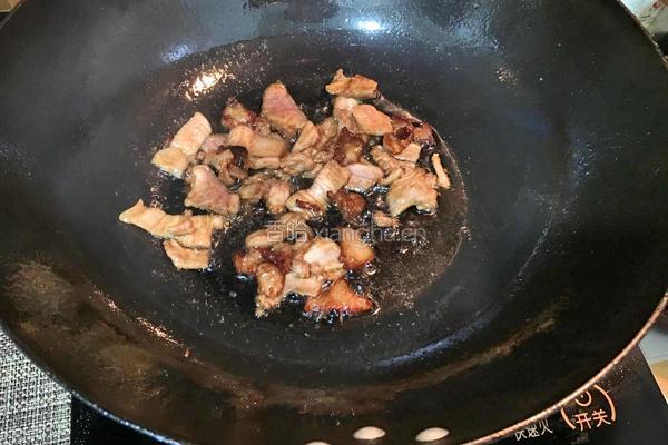 肉片炒冬瓜的做法图解3