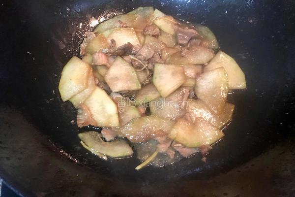 肉片炒冬瓜的做法图解7