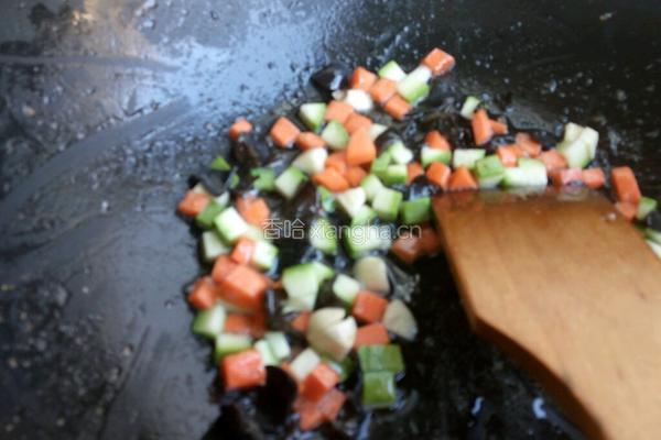 虾仁蛋炒饭的做法图解5
