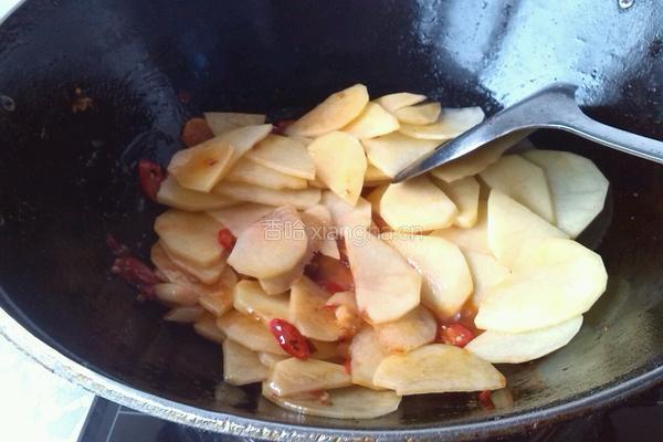 香辣土豆片的做法图解6