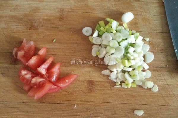 热汤拌莜面的做法图解3