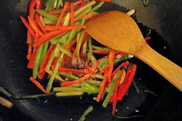 双椒土豆丝的做法图解9