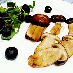 黄油煎松茸#年夜饭的做法[图]