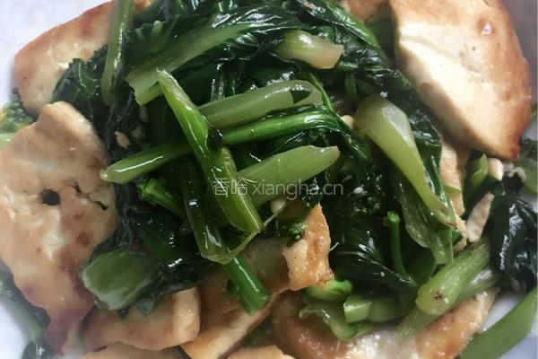 小青菜烧豆腐