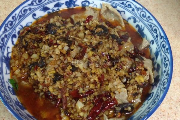 水煮肉片的做法图解11