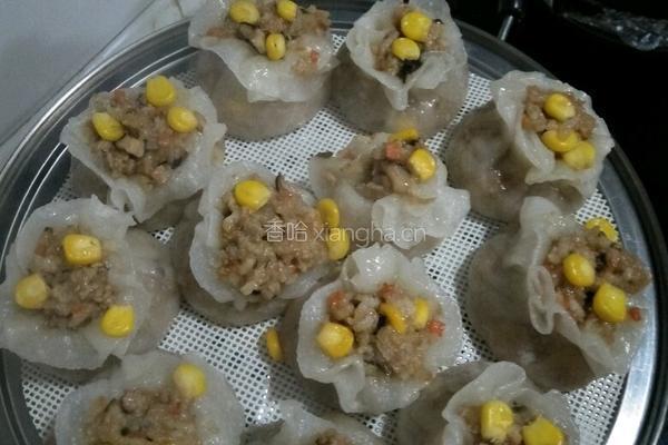 水晶烧麦的做法图解6