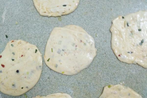 葱花芝麻饼的做法图解7