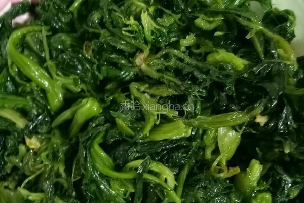 油拌菠菜