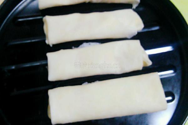 菠萝香蕉卷的做法图解10