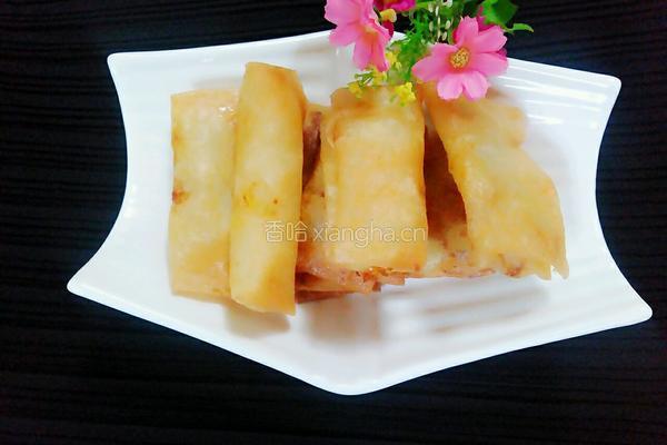 菠萝香蕉卷的做法图解14