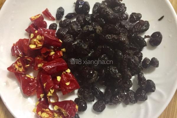 豉香萝卜干的做法图解3