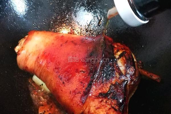 红烧猪肘的做法图解14