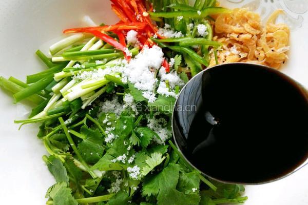 虾皮老虎菜的做法图解5