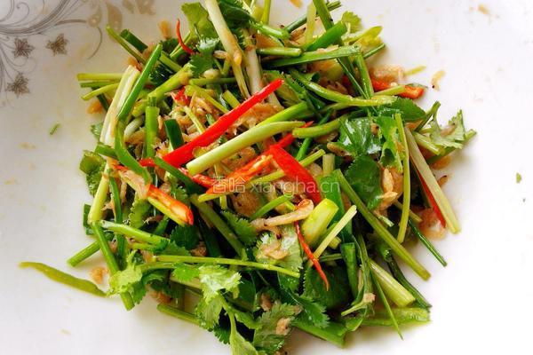 虾皮老虎菜的做法图解8