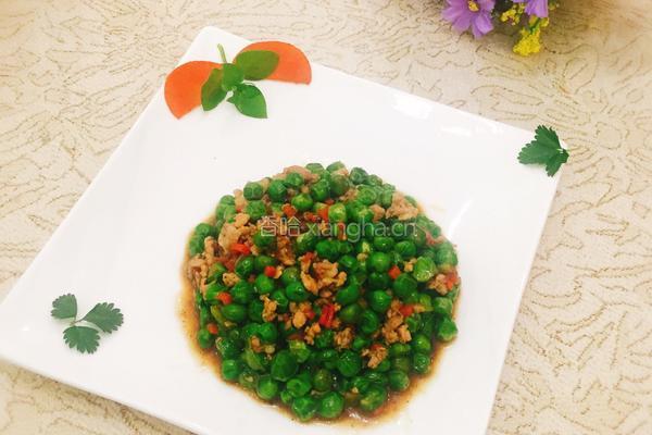 肉沫豌豆的做法图解12