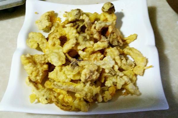 酥炸秀珍菇的做法图解7