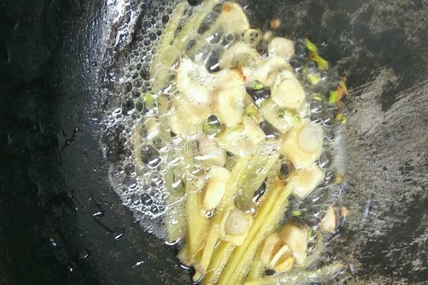 香菇油菜素米粉的做法图解5